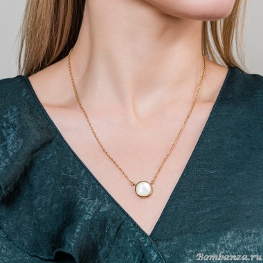 Колье Fiore Luna, Сфера SHELL WHITE